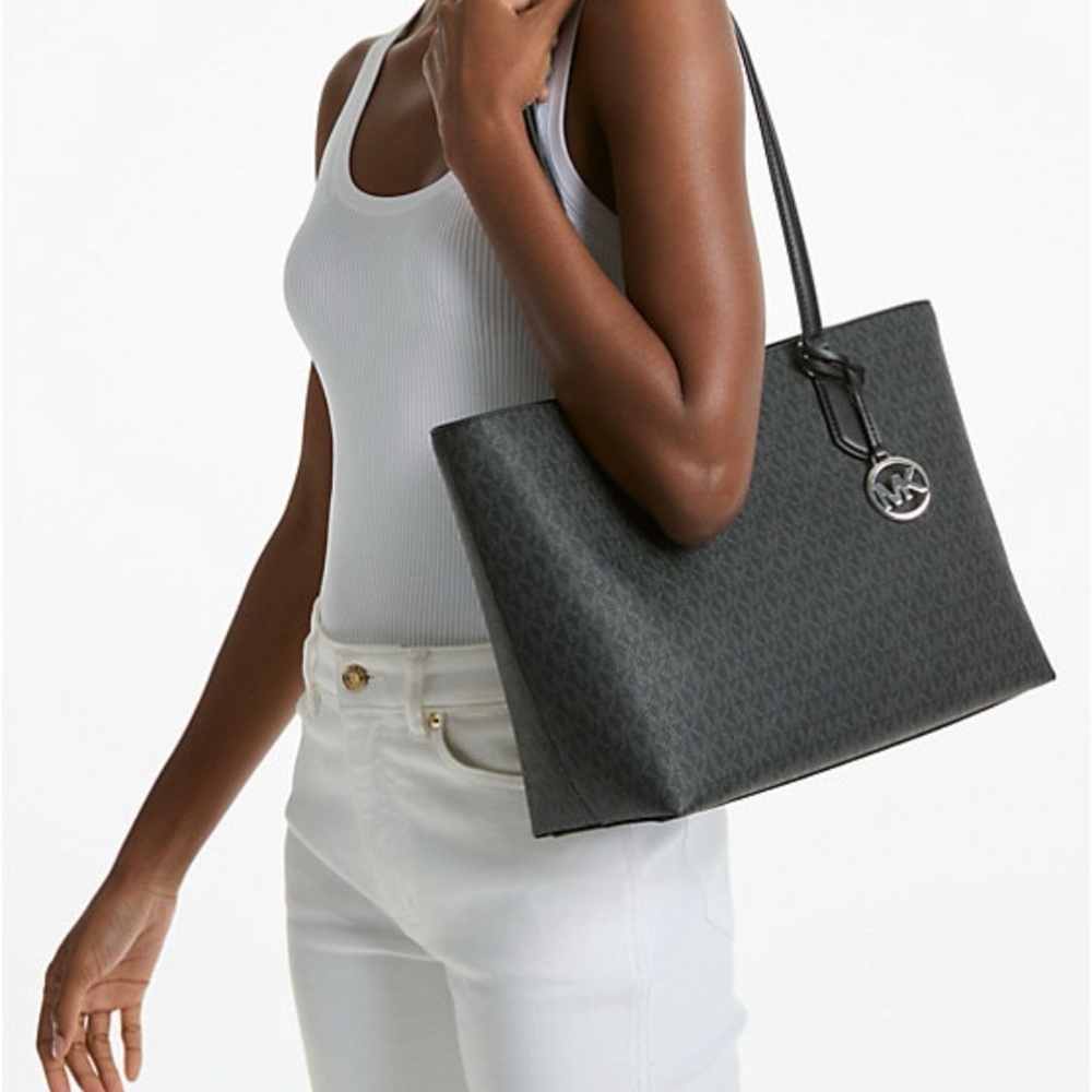 Michael Kors Charcoal Signature Tote